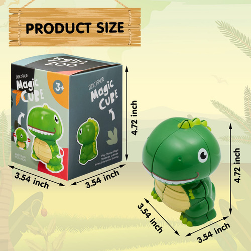 Cubo Mágico 3d, Pequeno Dino Alienígena, 2ª Ordem. .