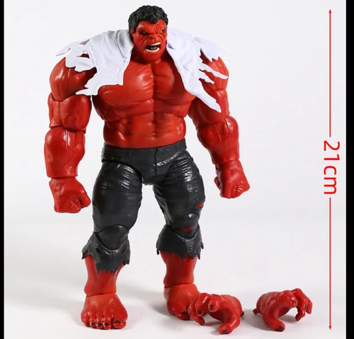 Figura Hulk Rojo 80 Year's Loose 