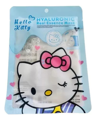 Mascarilla Facial Hello Kitty Ácido Hialurónico Sosbella Tipo de piel Mixta