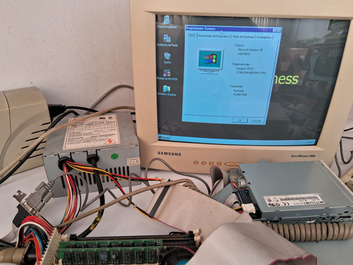 Módulos Memória Computador Antigo Edo 72 Vias 2x16mb - 32mb