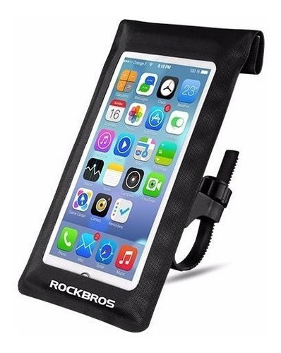 Soporte Funda Impermeable De Celular Para Bicicleta Rockbros