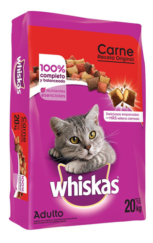 Alimento Para Gato Whiskas Receta Original Bulto De 20 kgs.