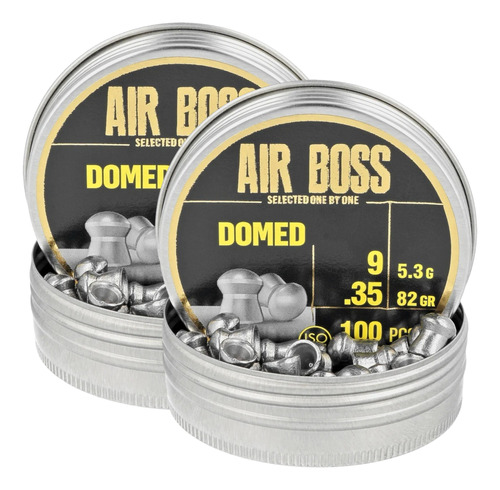 2pack Diabolo Apolo Airboss Domed .35 9mm 82grains