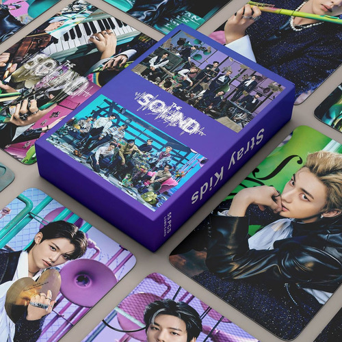 Photocards Stray Kids Maxident Y The Sound Y Pegatinas Kit