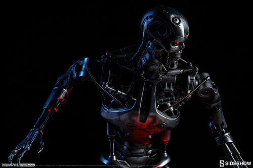 Terminator T-800 Endoskeleton Estatua Sideshow