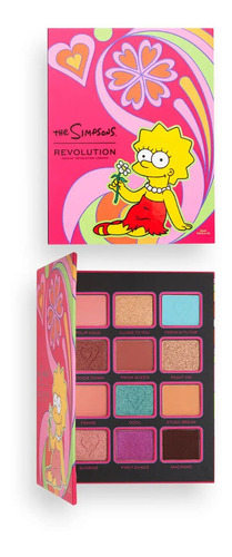 Paleta De Sombras Revolution, Lisa Simpson