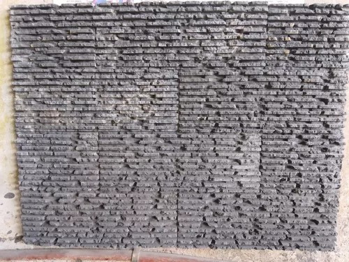 Revestimiento Pared Simil Piedra Cafayate Azabache Por Caja