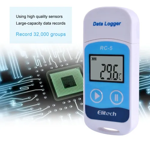 .. 3 Datos De Temperatura Usb Digitales De Alta Precisión