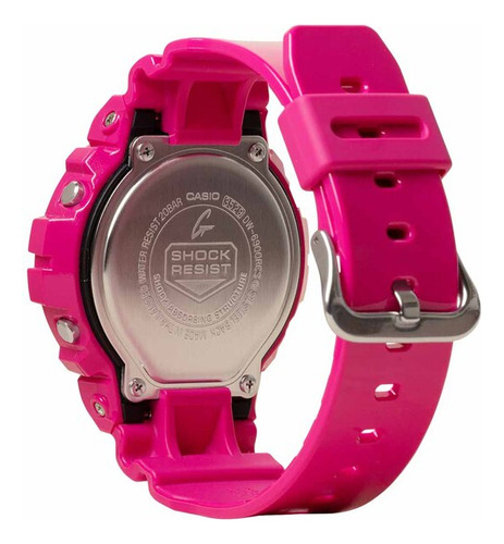Reloj Casio Moda Modelo: Dw-6900rcs-4cr Correa Rosa