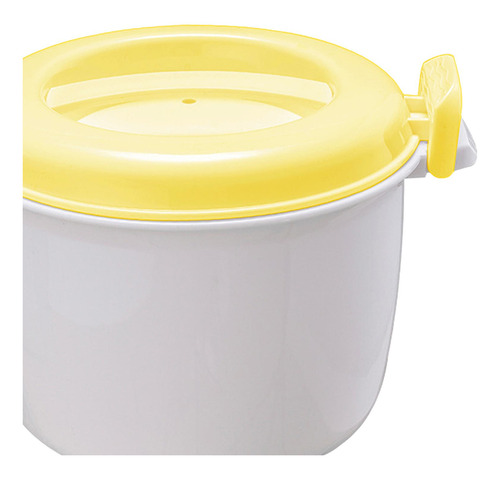 Bento Box Con Asa Multifuncional Para Trabajadores Amarillo