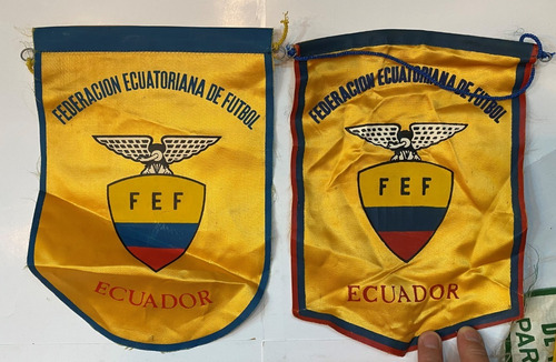 Banderín 2 Federación Ecuatoriana De Fútbol, Fútbol, Ez4c