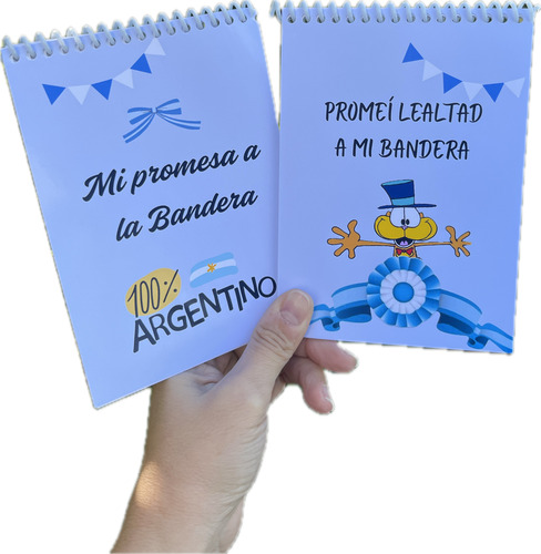 Anotadores Promesa A La Bandera 10x15 X 40 Con Lapiz