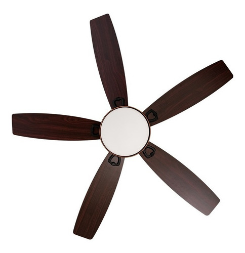 Imagen 2 de 2 de Abanico Techo Ventilador Polux 52 Chocolate Wifi Masterfan