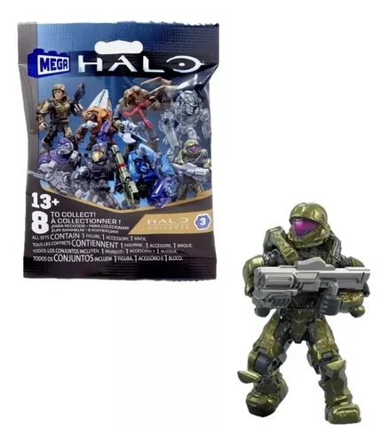 comprar Mega Construx Spartan Helljumper Halo Universe Sobre Serie 3