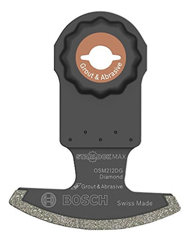 Bosch Osm212dg Starlockmax Diamond Grit Hoja De Sierra Segme