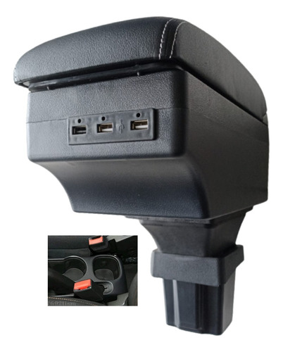 Descansabrazos Para Chevrolet Trax C/7 Puertos Usb Robusto