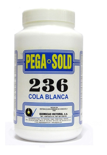 Cola Blanca Pega Pega Sold 236 Para Madera 1/4 De Galon