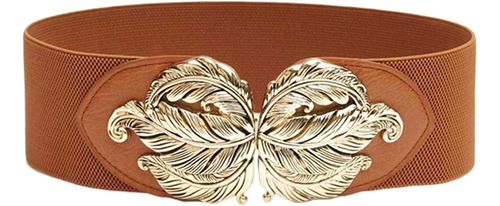 Cinturón Elástico Para Mujer Estilo Retro Cinturones Elástic