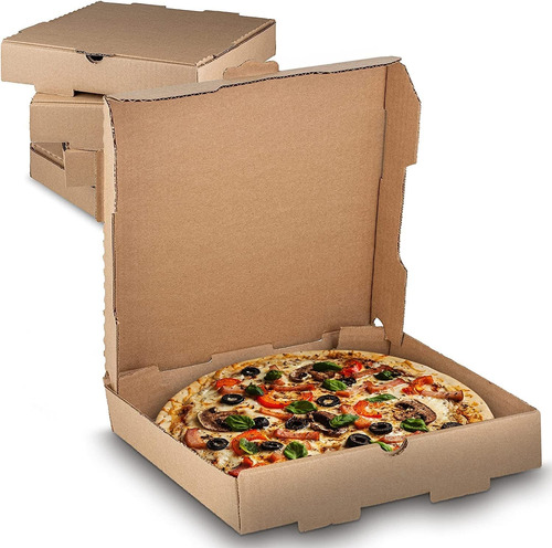 Mt Products Caja De Pizza Corrugada De 7 Pulgadas De Largo X