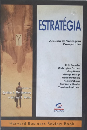 Livro Estratégia  A Busca Da Vantagem Competitiva C. K. Prah
