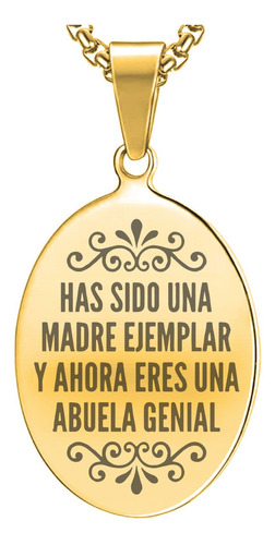 Collar Virgen Guadalupe Regalo Mamá Abuela 10 Mayo Plata Oro