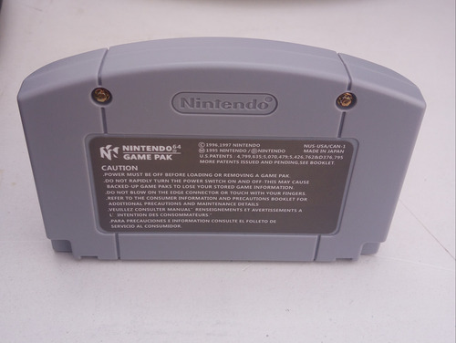 Super Mario 64 N64 Nintendo Juego Fisico Aventura Estrellas (Usado)