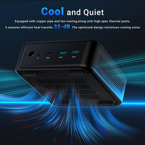 Minix Ngc-nr660 Mini Pc, Amd Ryzen H, 16gb Ddr5, 512gb Pcie