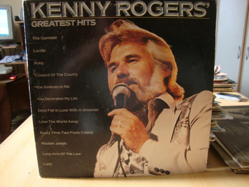 Vinilo Kenny Rogers Greats Hits + Insert Si1