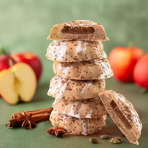 Galletas Con Relleno Apple Pie + Canela Y Azúcar 539g Import