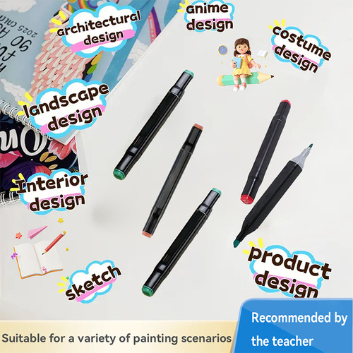 168-color Marker Set + 4 Coloring Books + 4 Watercolor Pads