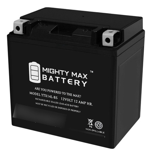 Mighty Max Battery Bateria Ytx14l-bs Para Harley-davidson Xl