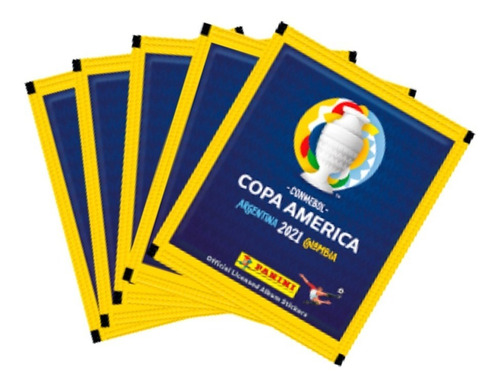 25 Sobres Para Album Panini Copa America 2021