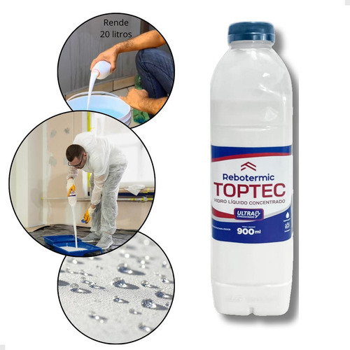 Liquido Selante Impermeabilizante Rebotermic Toptec 900ml