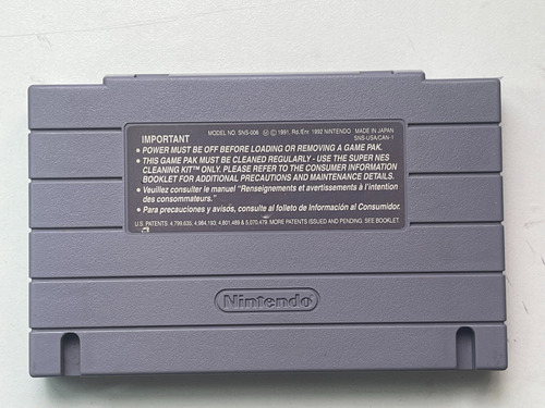 Id 48 Battletoads Double Dragon Snes Original Super
