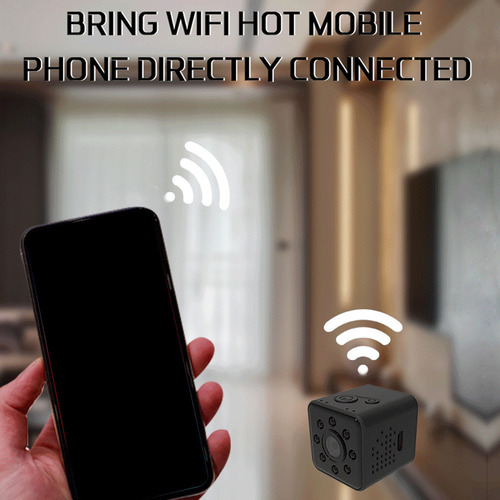 Mini Câmera Wi-fi Sq13 1080p Car Dash Cam Sports Dvr Video R