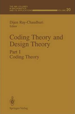 Libro Coding Theory And Design Theory : Part I Coding The...