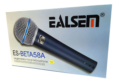 Microfono Vocal Dinamico Beta 58a - Ealsem