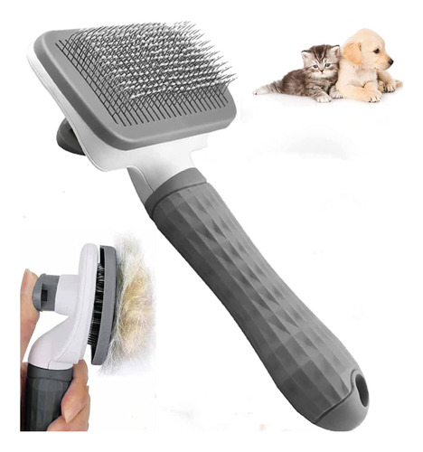 Cepillo Para Perros Y Gatos - Cepillo Depilatorio