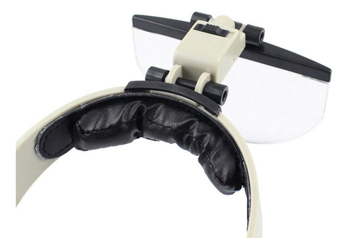 Juego De 2 Gafas Con Lupa Con Diadema Y Luz Led