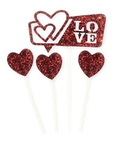 Sticker Topper Love Especial Para Decorar El Amor