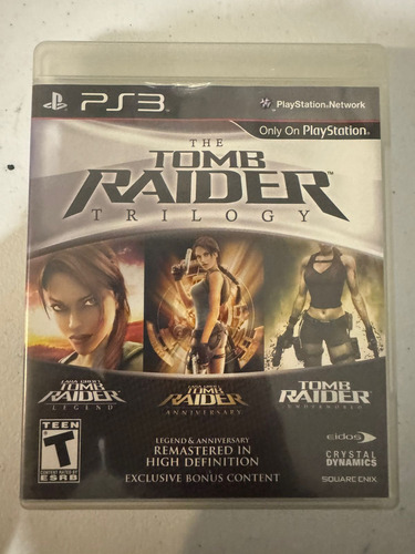 The Tomb Raider Trilogy Para Playstation 3 Ps3 (original) (Usado)