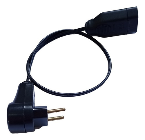 Extensao Eletrica Meio Metro Pr 1 Tom.10a Fio 1,5mm Cod.982l