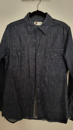 Camisa Selvedge Denim Tellason M