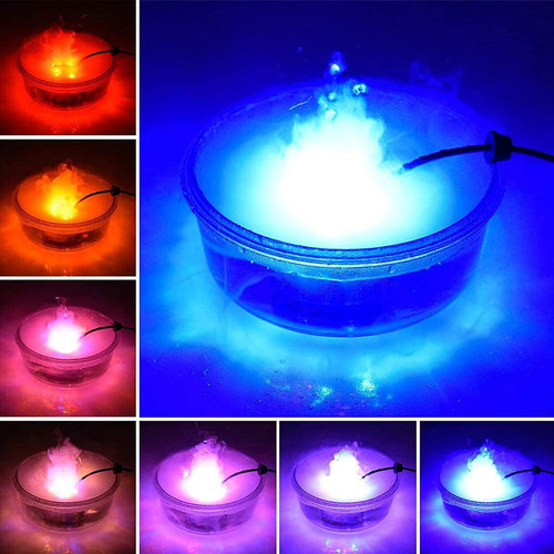Cubo De Brujas De Halloween De 12 Led, Caldero De Halloween