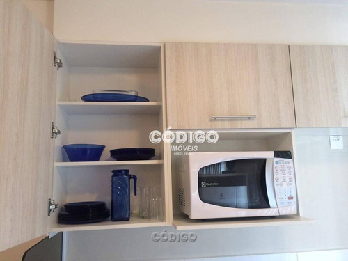 Studio Com 1 Dormitório À Venda, 37 M² Por R$ 260.000,00 - Vila Augusta - Guarulhos/sp - St0007