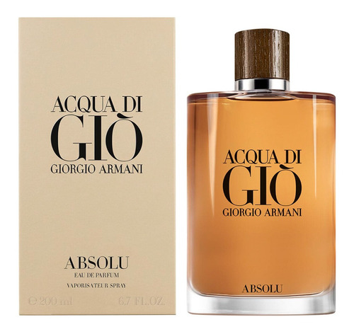 Acqua Di Gio Absolu Edp 200ml Silk Perfumes Original Ofertas