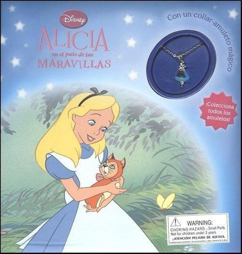 Alicia En El Pais De Las Maravillas Con Collar-amule, de Disney. Editorial Parragon en español