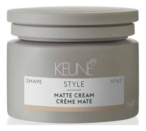 Pomada Keune Style Shape Matte Cream Nº 62 75ml