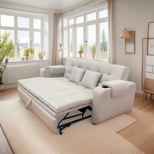 Sofa Cama Matrimonial Moderno Mobydec Muebles Salas