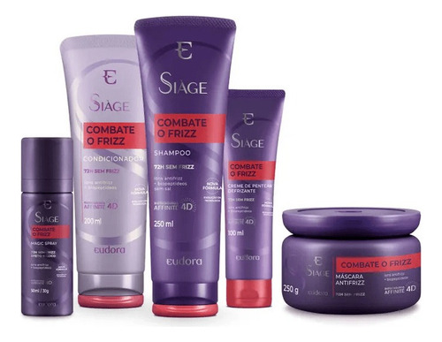 Condicionador Siàge Combate O Frizz Eudora 200ml